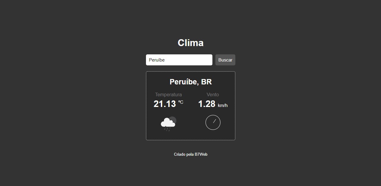 Projeto 03 - Clima